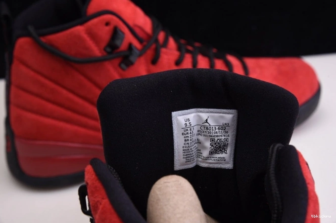 Rep TBK Air Retro Flu Game CT8013-602 Reverse Jordan 12 0712